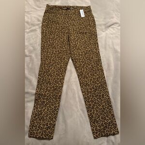 Old Navy pixie skinny cheetah pants